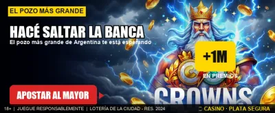 Ganá fuerte en el casino